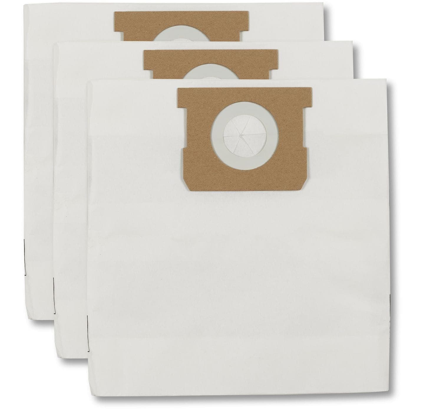 Shop-Vac® Disposable Paper Dust Collector Filter Bags for Wet/Dry Shop Vacuums, 18-30 L, 3-pk
