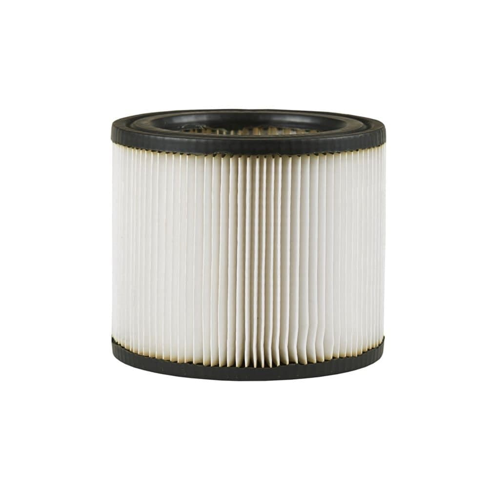 Shop-Vac® Small Washable and Reusable Pleated Paper Cartridge Filter for Wet/Dry Shop Vacuums