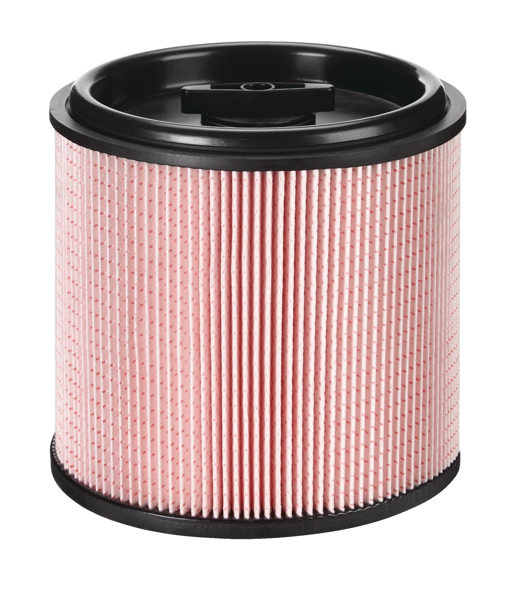 MAXIMUM Washable and Reusable Fine Dust Pleated Fibre Cartridge Filter for Wet/Dry Shop Vacuums, 22-L