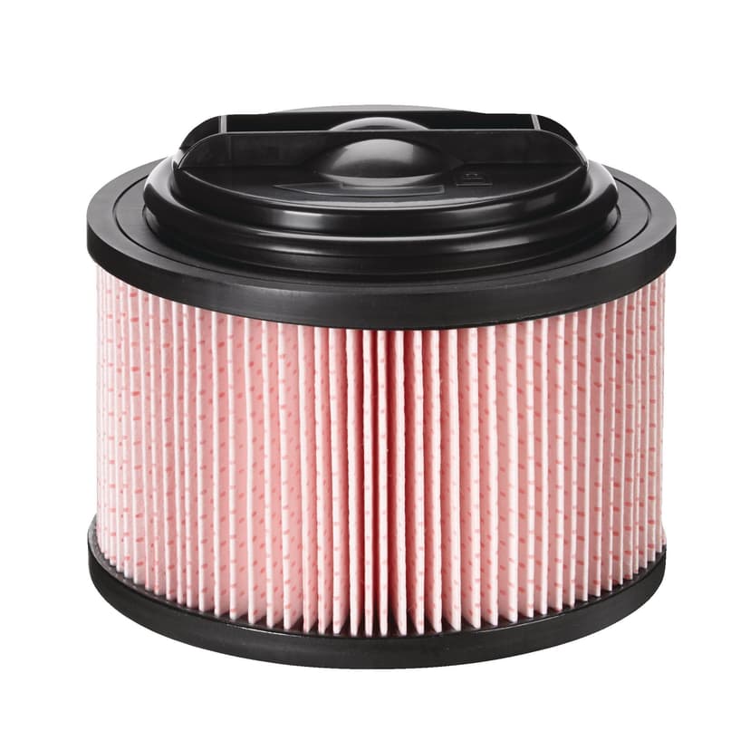 MAXIMUM Washable and Reusable Fine Dust Pleated Fibre Cartridge Filter for Wet/Dry Shop Vacuums, 19-L