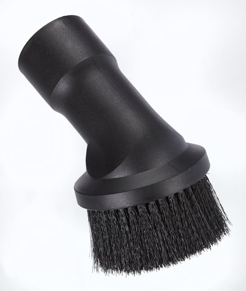 MAXIMUM Round Dusting Brush for Wet/Dry Shop Vacuums, 1-7/8-in