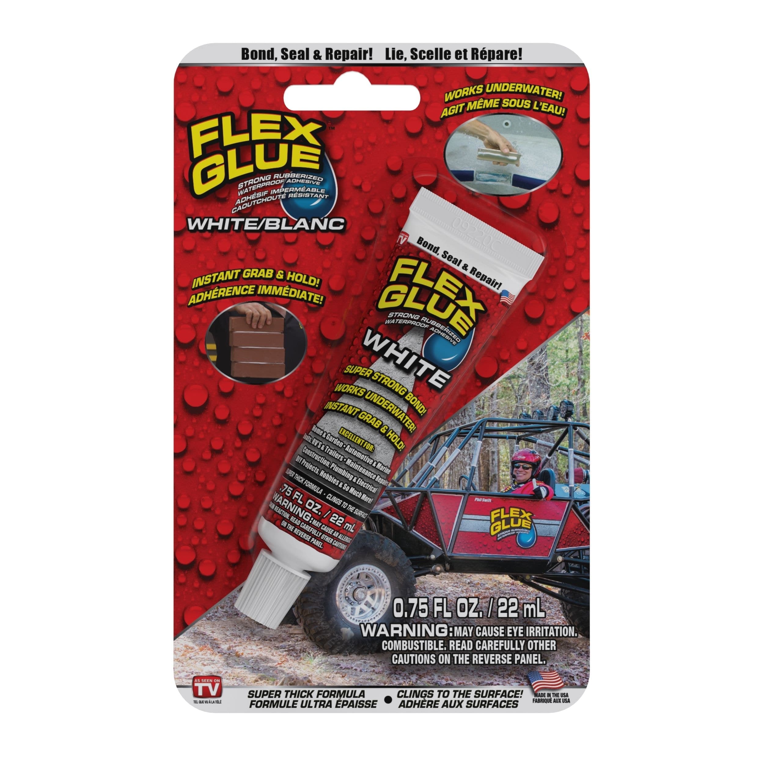 As Seen On TV Flex Glue Strong Rubberized Waterproof Mini Glue