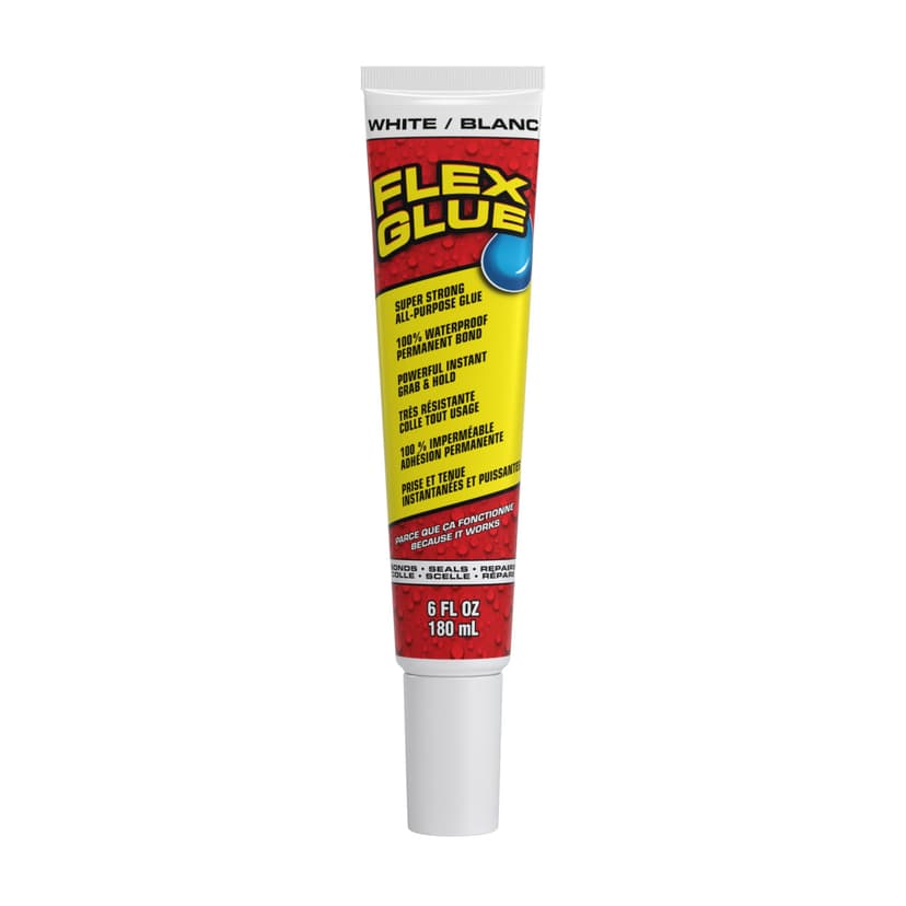 As Seen On TV Flex Glue Strong Rubberized Waterproof Glue, 6-oz