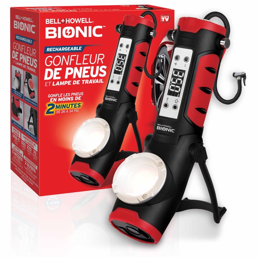 Bell and Howell TV Bionic Rescue Extreme Tire Inflator
