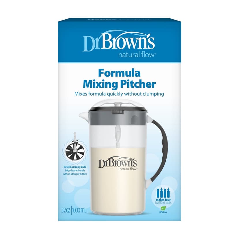 Dr. Brown's Formula Mixing Pitcher, 32-oz, Black