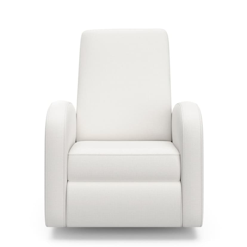 Storkcraft Santa Monica Swivel Glider, Ivory Basketweave
