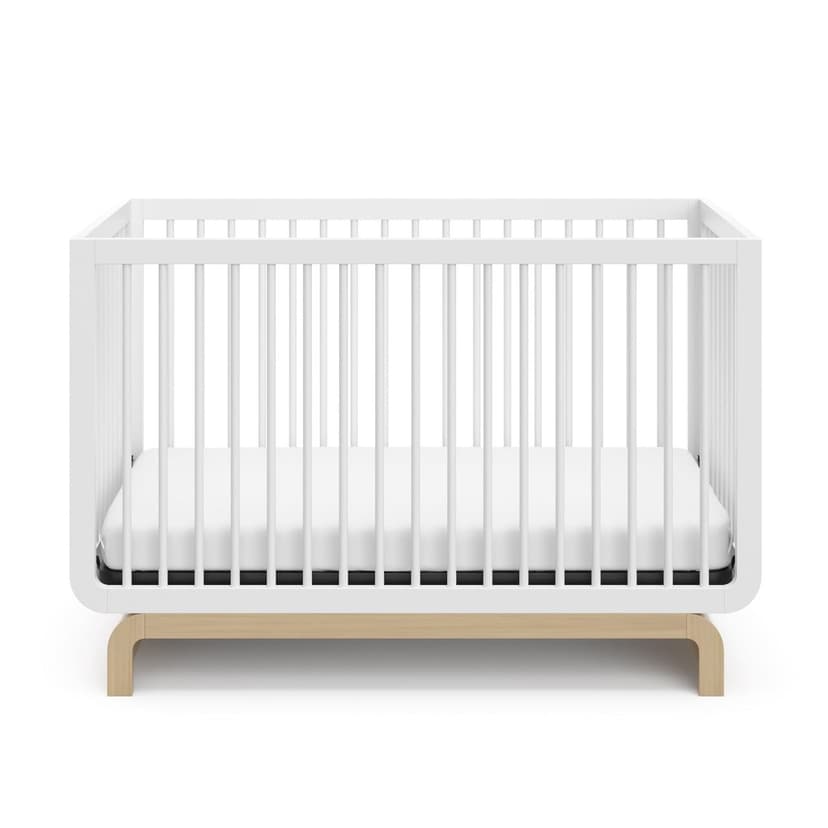 Storkcraft Santorini Deluxe 5-in-1 Crib, White