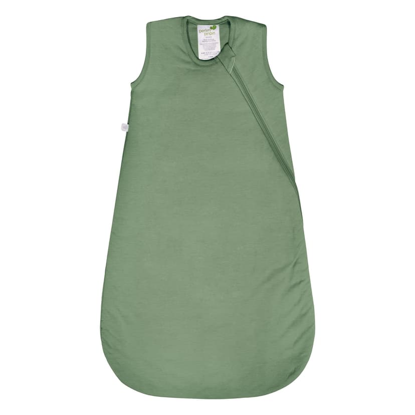 Perlimpinpin Bamboo Baby Sleep Bag, Hunter Green, 6-18 months