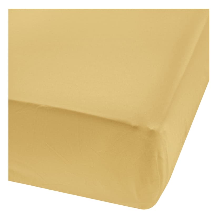 Perlimpinpin Bamboo Fitted Sheets, Curry