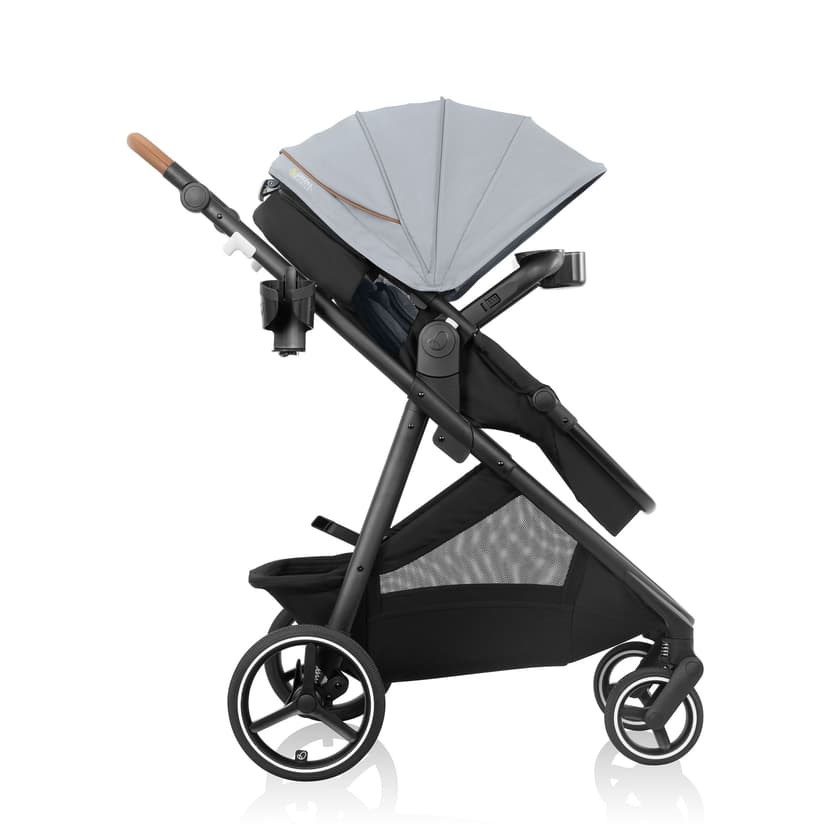 Evenflo Shyft Intuiti+ Stroller w/Green and Gentle Grey