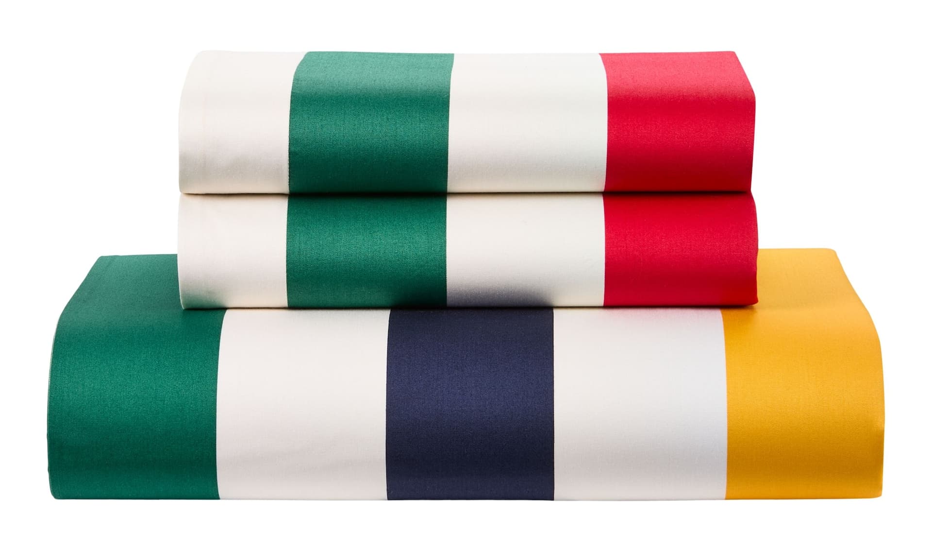 Hudson's Bay Stripes Full/Queen Size Duvet Cover Set, Multi-Coloured, 90-in x 90-in
