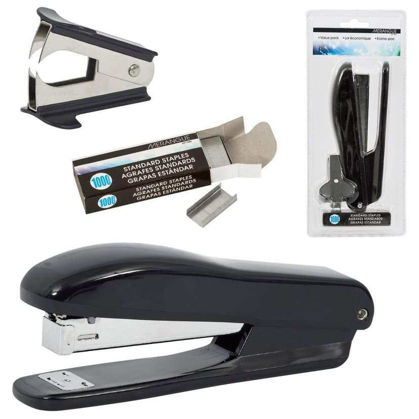 Merangue Stapler Value Pack, Black