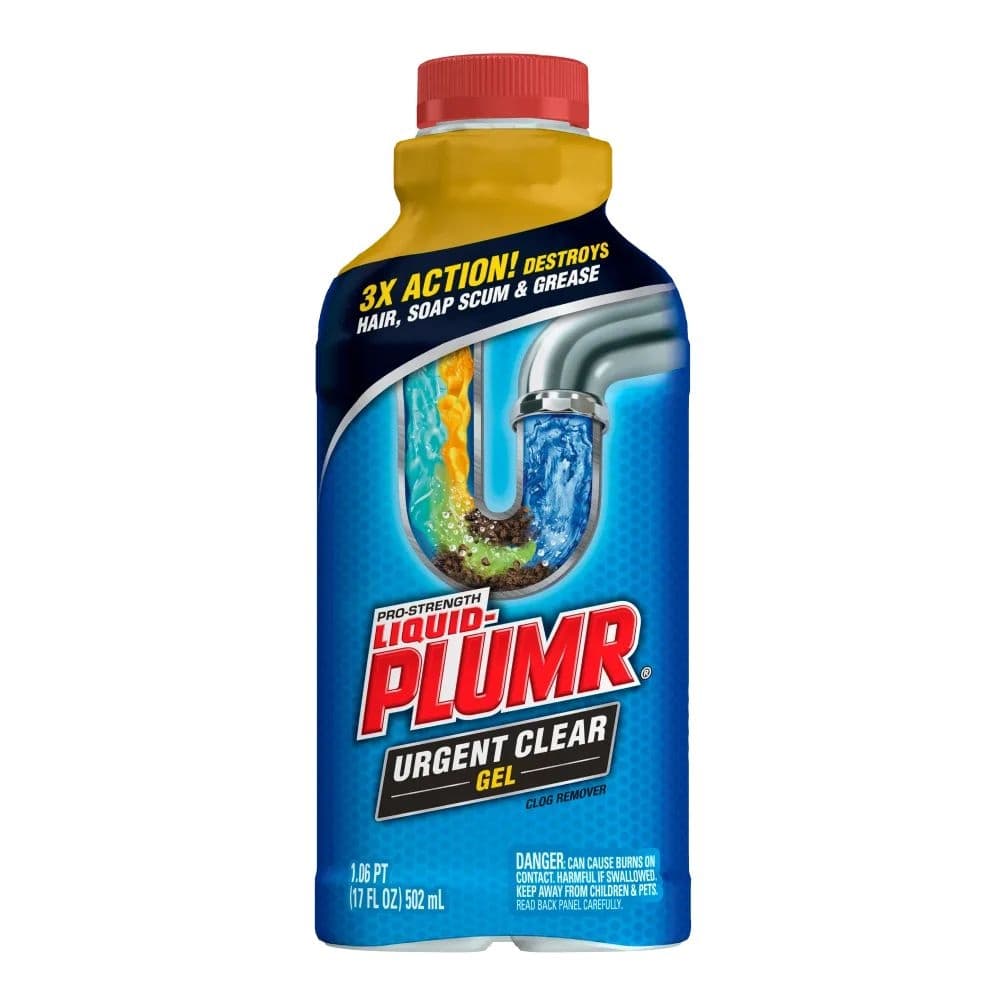Liquid-Plumr Pro Strength Urgent Clear Clog Remover, 502-mL