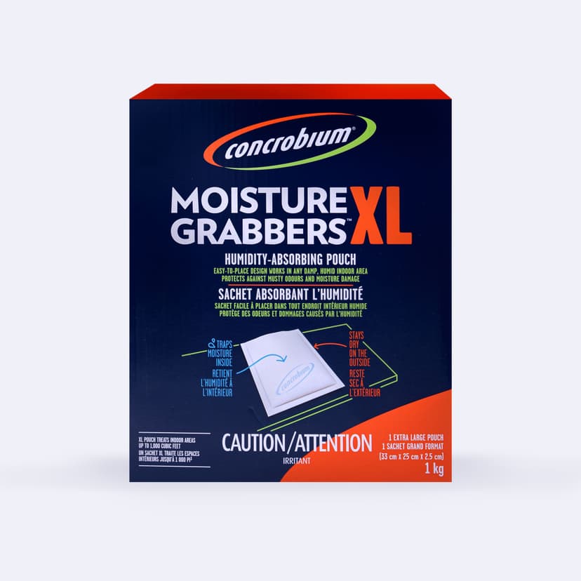 Concrobium Moisture Grabbers, XL Humidity Absording Pouch, 1-kg