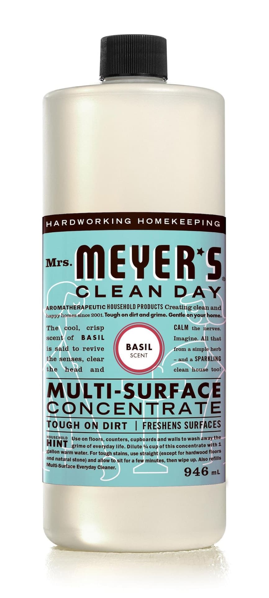 Mrs. Meyer's Clean Day Multi-Surface Everyday Cleaner Concentrate, Various Scents, 946-mL