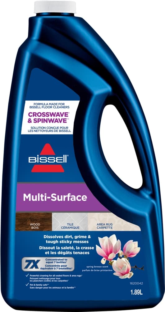 Bissell Multi-Surface Concentrated Floor Cleaner for Use in Bissell Floor Cleaners, 1.89-L