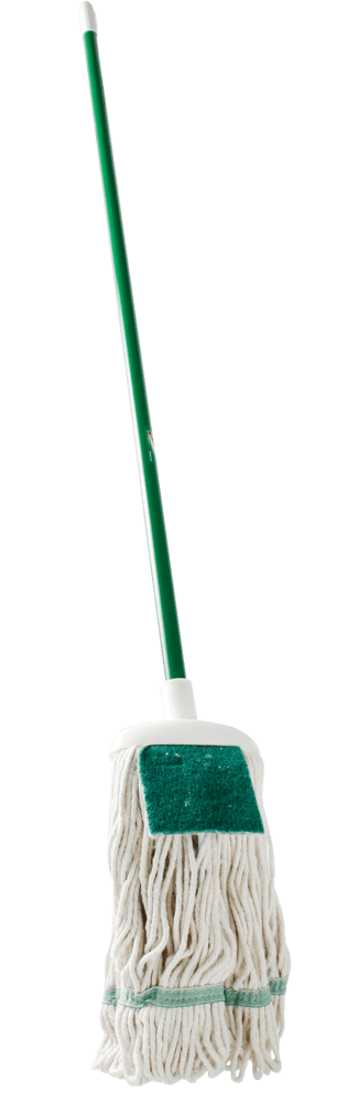 Libman Multi-Surface Reusable Cotton Wet Deck Mop, Jumbo