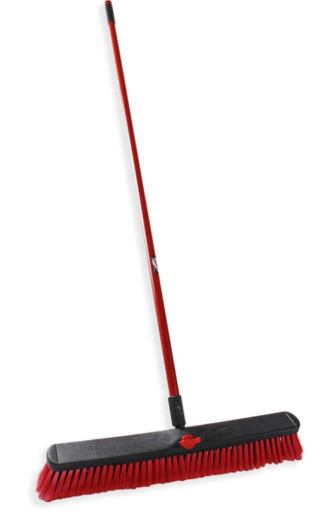 Libman Heavy Duty Multi-Surface Push Broom, 24-in