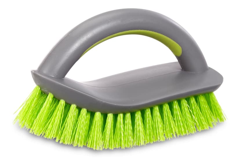 FRANK Angle Tip Scrub Brush with Easy To Grip Handle