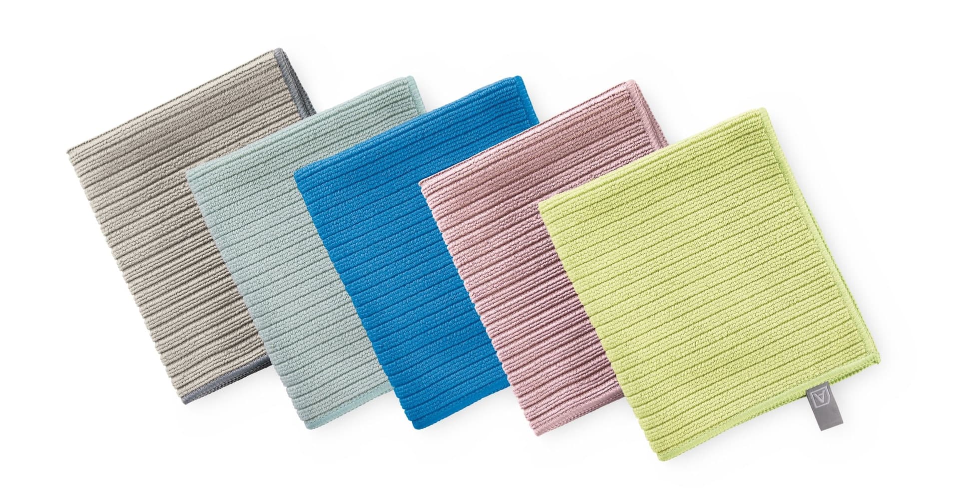 Type A All-Purpose Machine Washable Microfibre Cloths, Various Colours, 20-pk