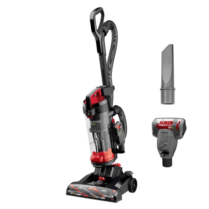 BISSELL Power Lifter Swivel Pet Lightweight Bagless Upright Corded Vacuum Cleaner