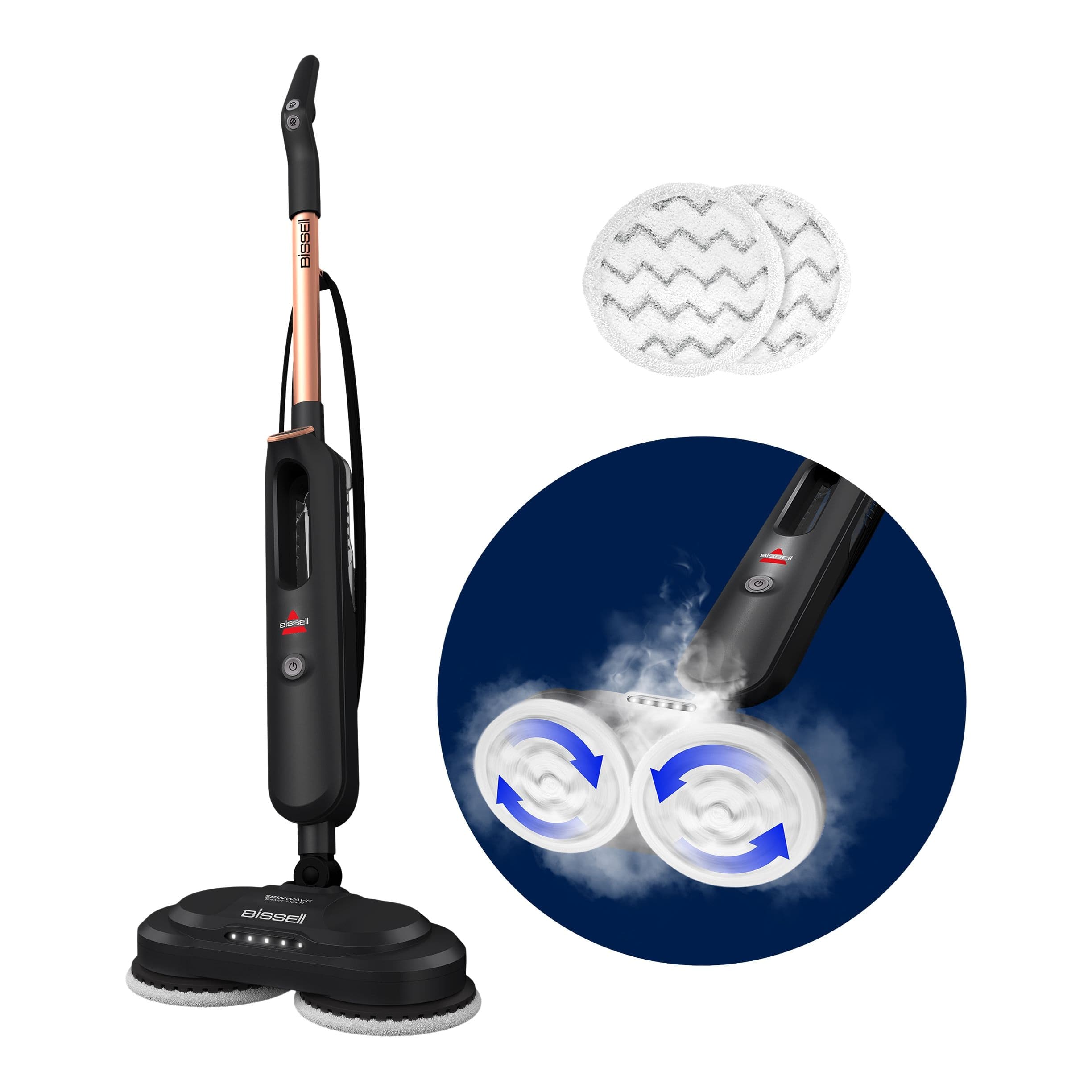 BISSELL SpinWave Smart Corded Steam Cleaner