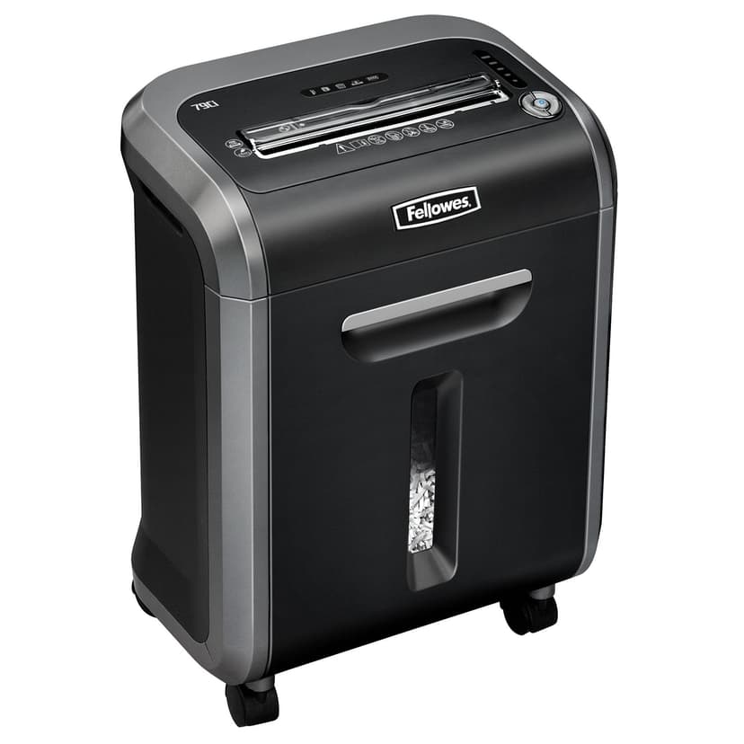 Fellowes Powershred 79Ci Cross-Cut 16-Sheet Paper Shredder, Black