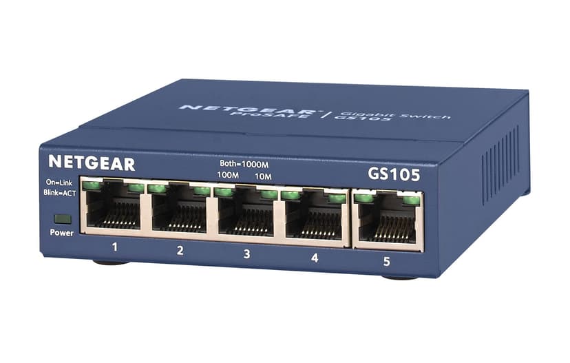 NETGEAR 5-Port Gigabit Ethernet Unmanaged Switch