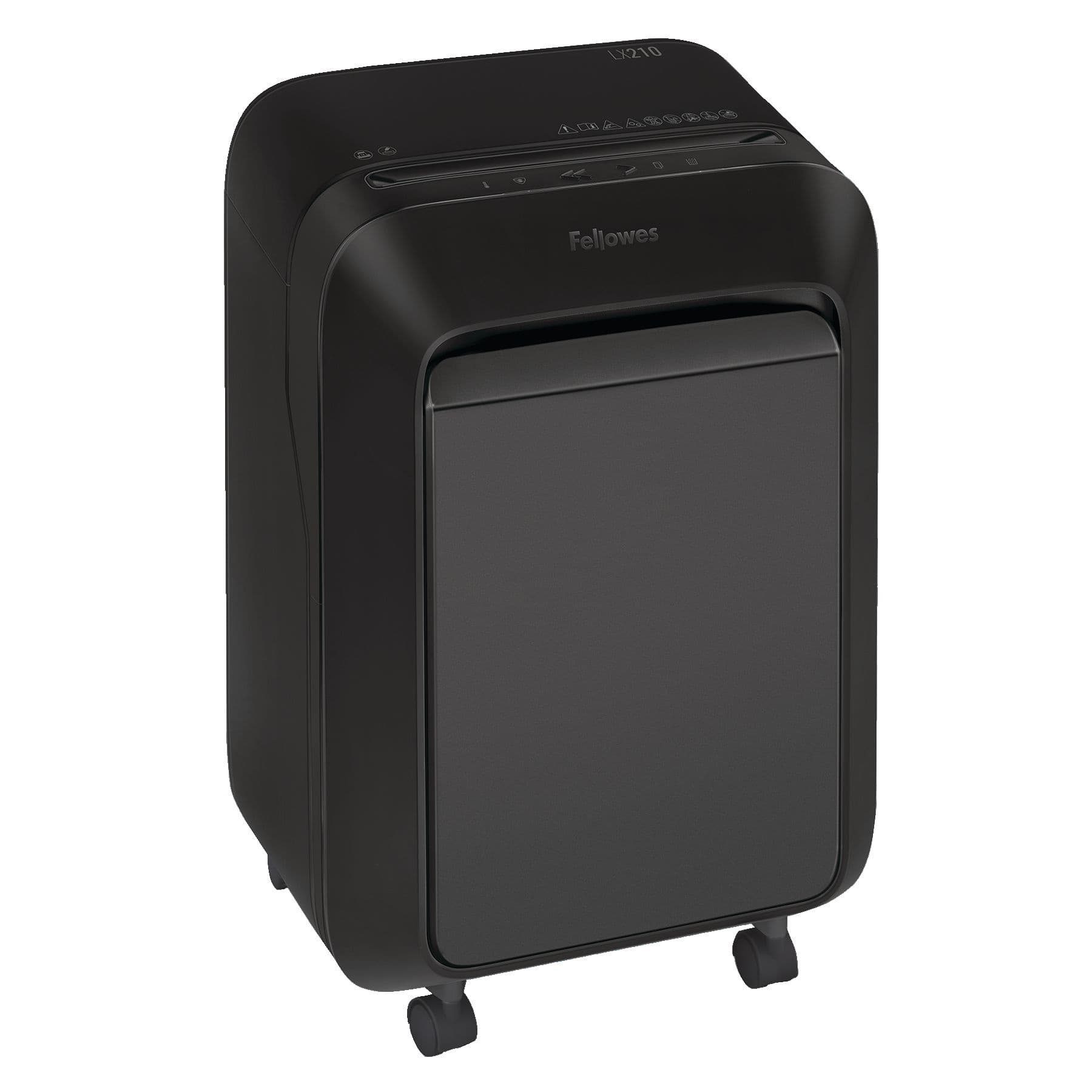 Fellowes 16 Sheet Powershred LX210 Micro Cut Shredder, Black