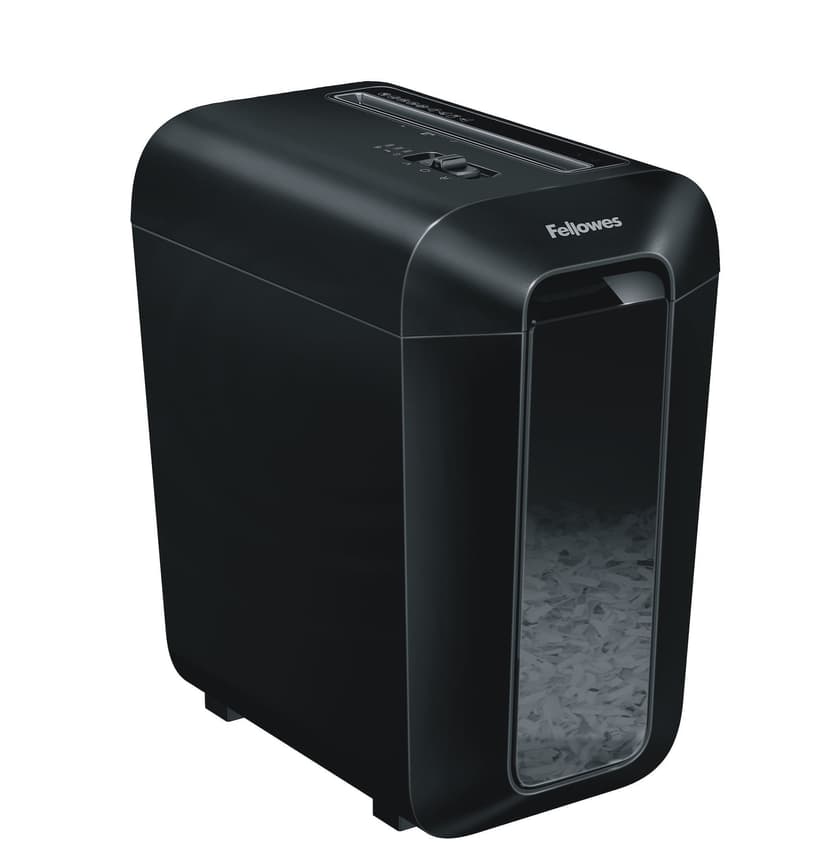 Fellowes Powershred LX65 Cross-Cut 10-Sheet Paper Shredder, Black