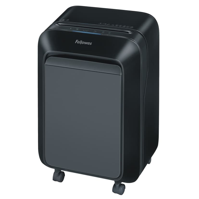 Fellowes Powershred LX180 Jam-Proof Cross-Cut 12-Sheet Paper Shredder, Black