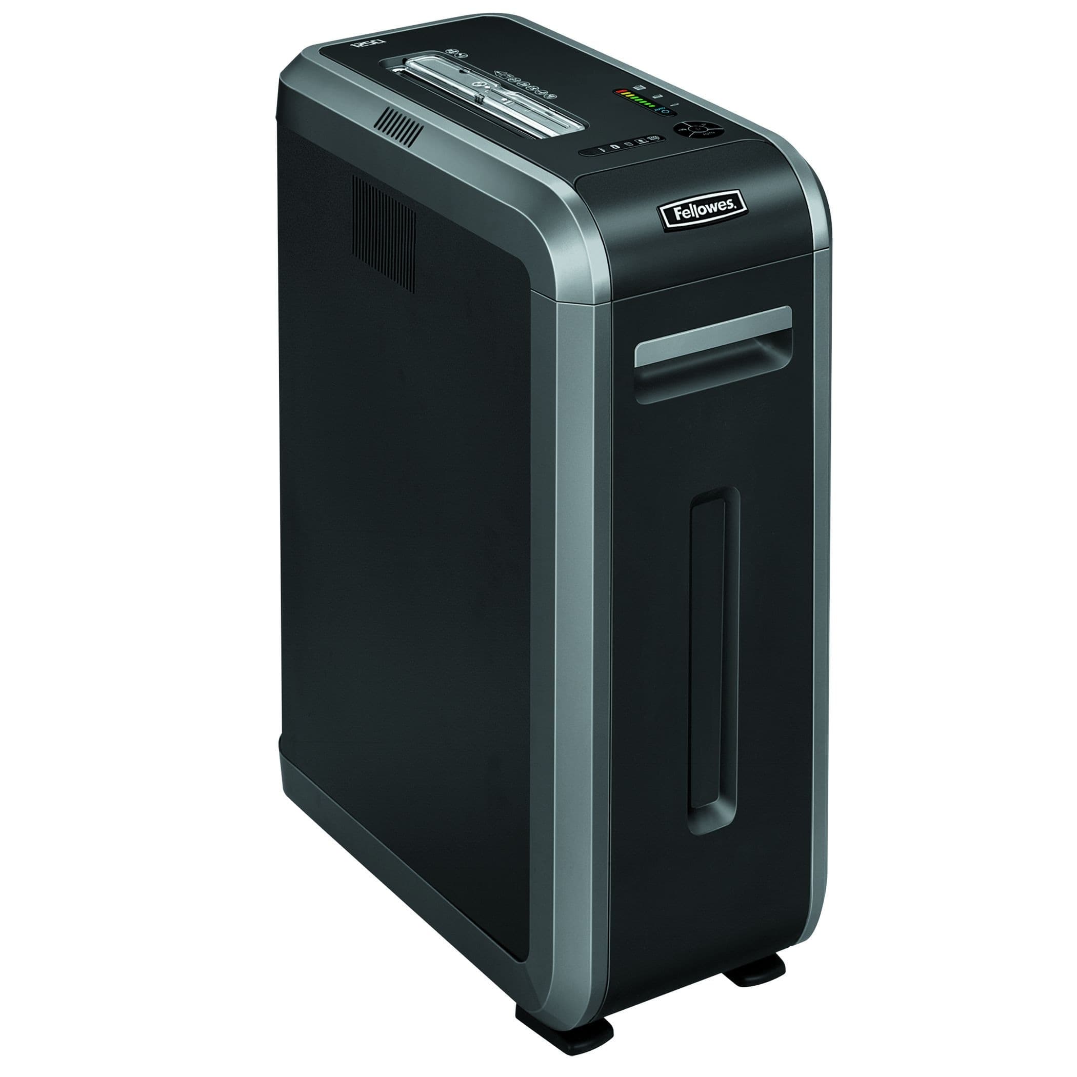 Fellowes Powershred 125Ci Jam-Proof Cross-Cut 20-Sheet Paper Shredder, Black