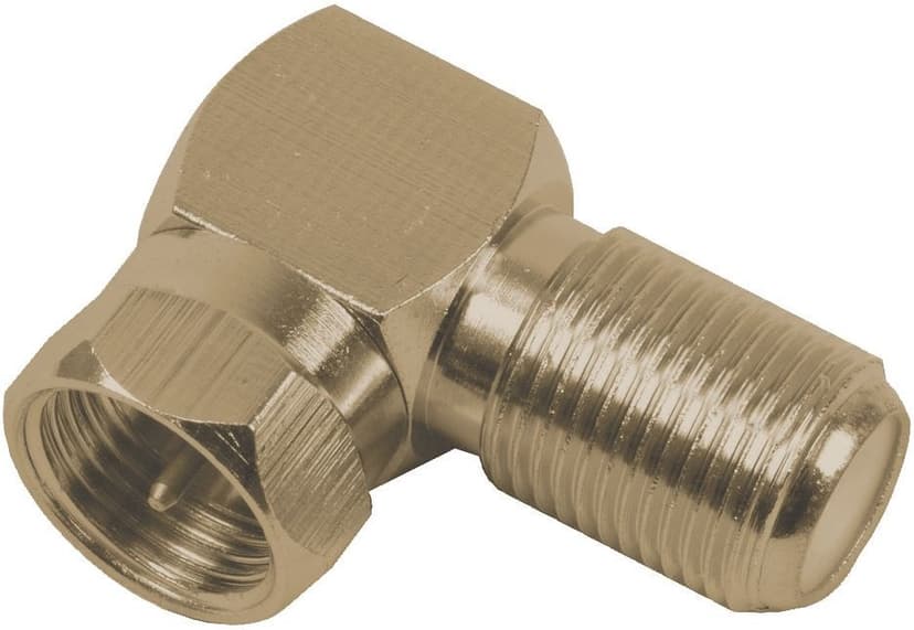 RCA Coaxial Cable Extension Adapter, Gold