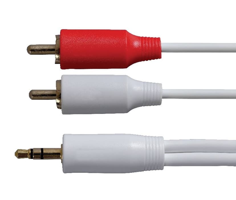 Jensen 3.5-mm Aux to 2 Cable, 3-ft