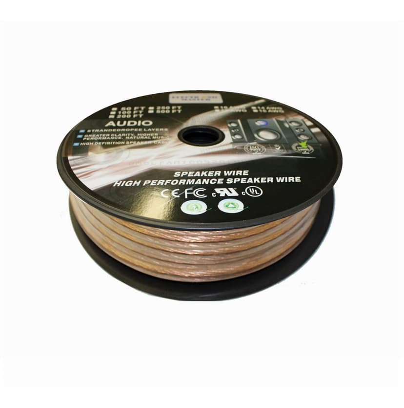 Electronic Master 16 AWG 2-Wire Speaker Cable, 100-ft