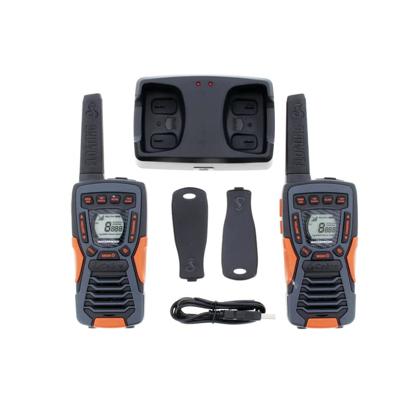 Cobra AXCT1035RFLT Floating Two-Way Radio, 2-pk
