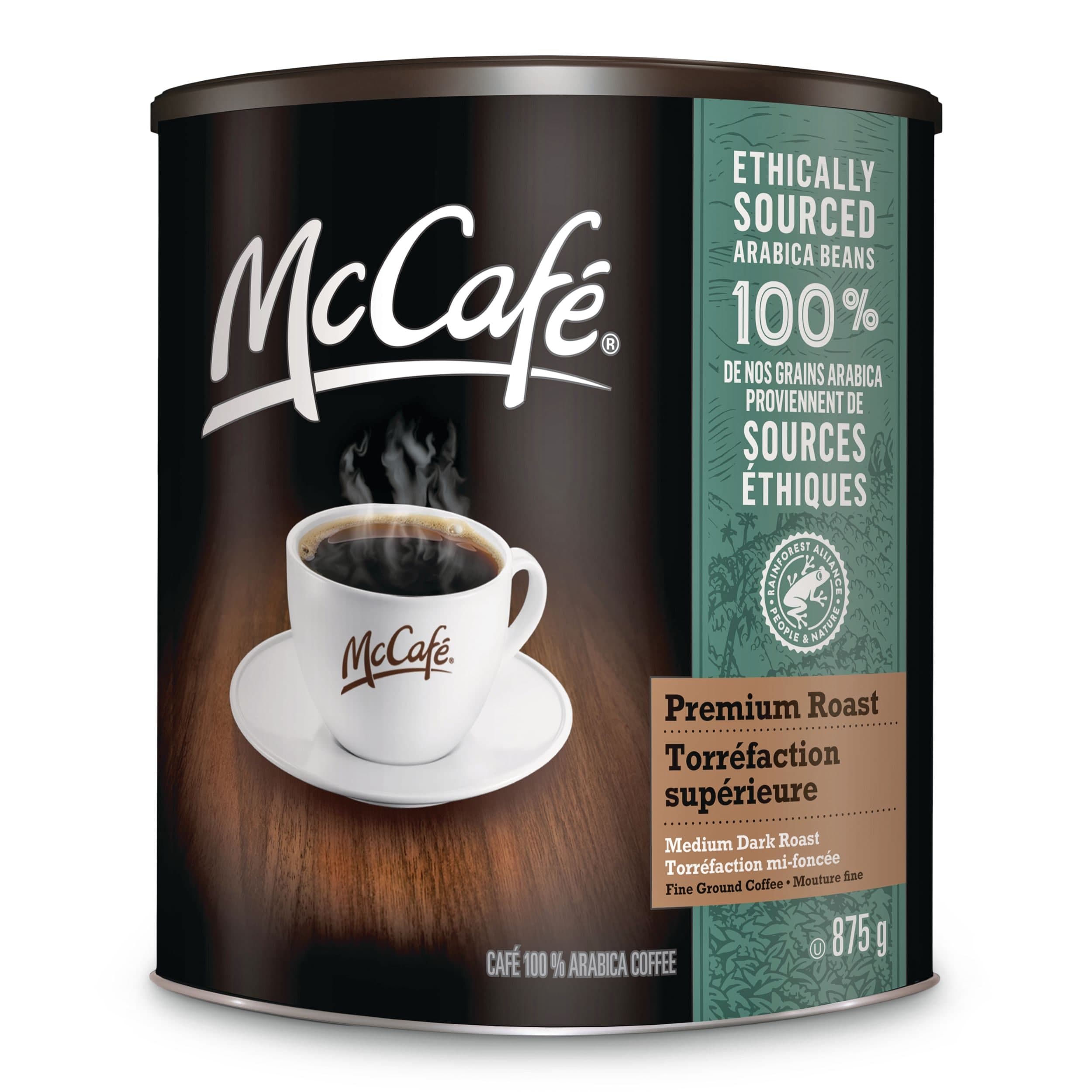 McCafe Coffee Premium Medium Dark Roast, 875-g