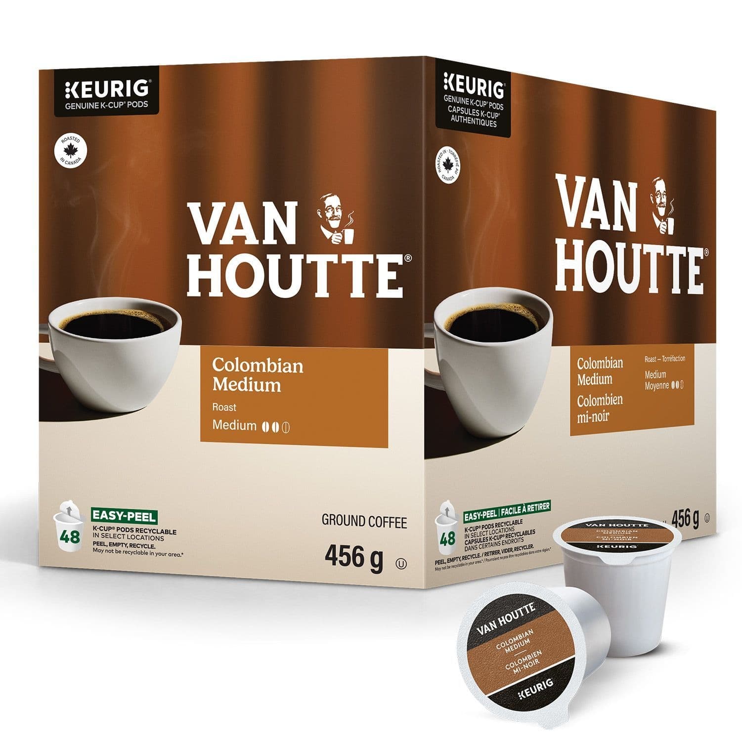 Keurig Van Houtte Colombian Medium Roast K-Cup® Coffee Pods, 456-g, 48-pk