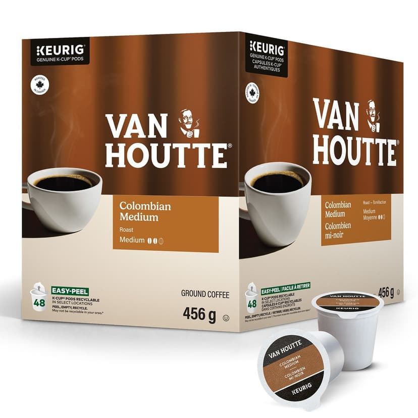 Keurig Van Houtte Colombian Medium Roast K-Cup® Coffee Pods, 456-g, 48-pk