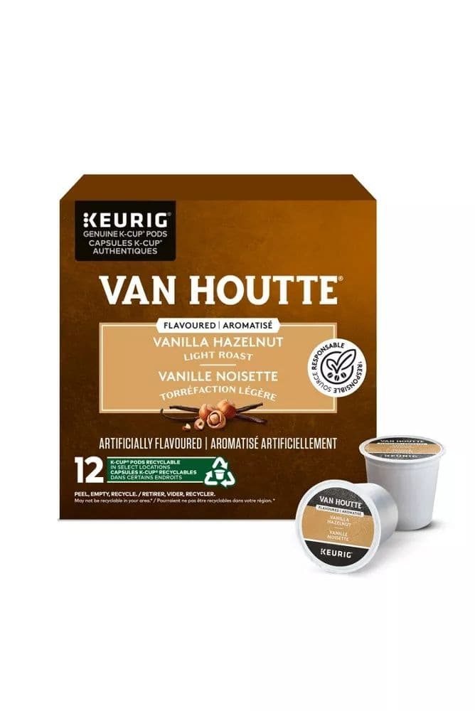 Van Houtte Vanilla Hazelnut, K-Cup Pods, 12-pk