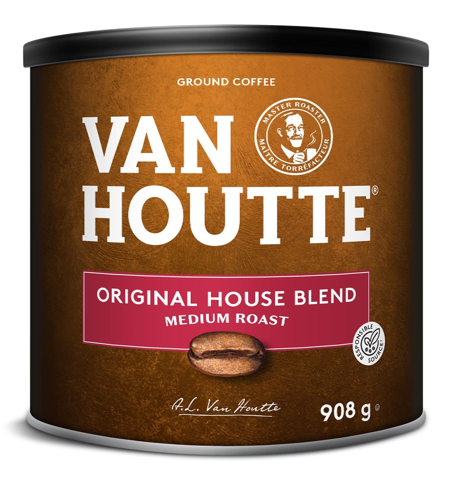 Van Houtte Original House Blend, Medium Roast, Ground Coffee, 908-g