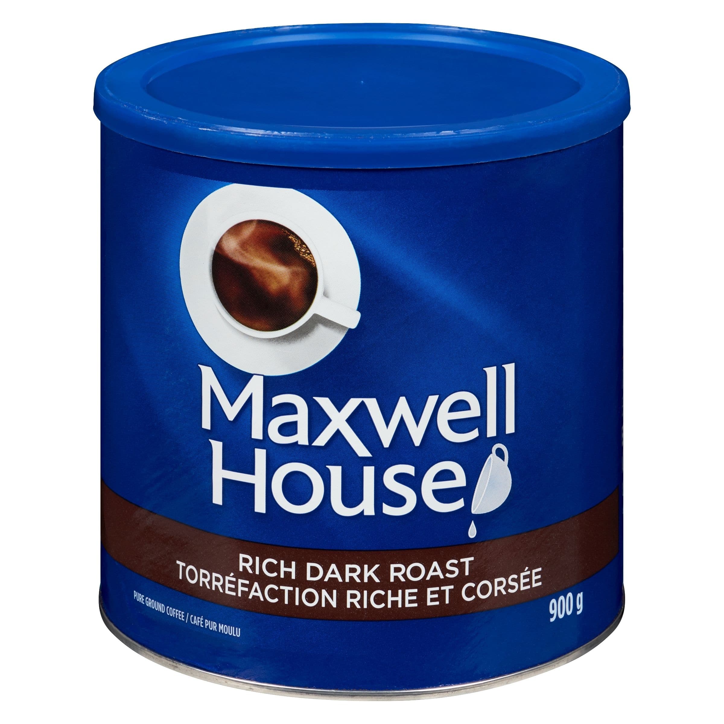 Maxwell House Dark Roast Ground Coffee, 900-g