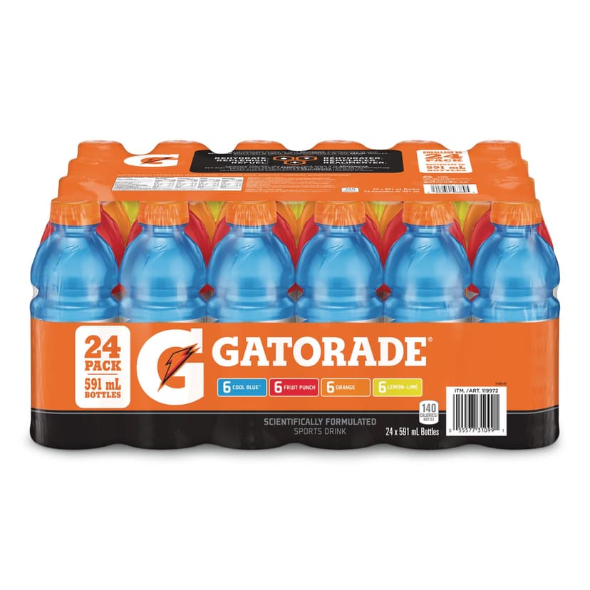 Gatorade Perform Sports Drink Variety Pack, 24 x 591-ml