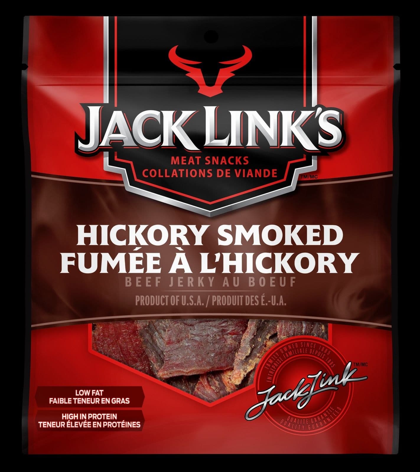 Jack Link's Hickory Smoked Beef Jerky, 80-g