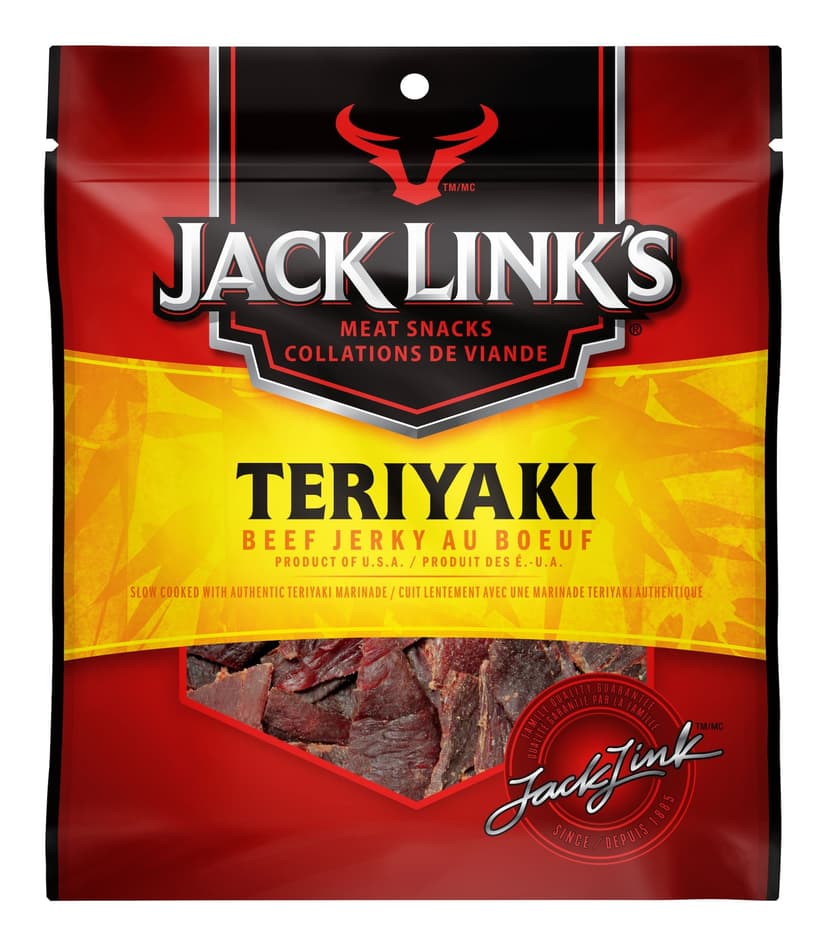 Jack Link's Teriyaki Beef Jerky, 80-g