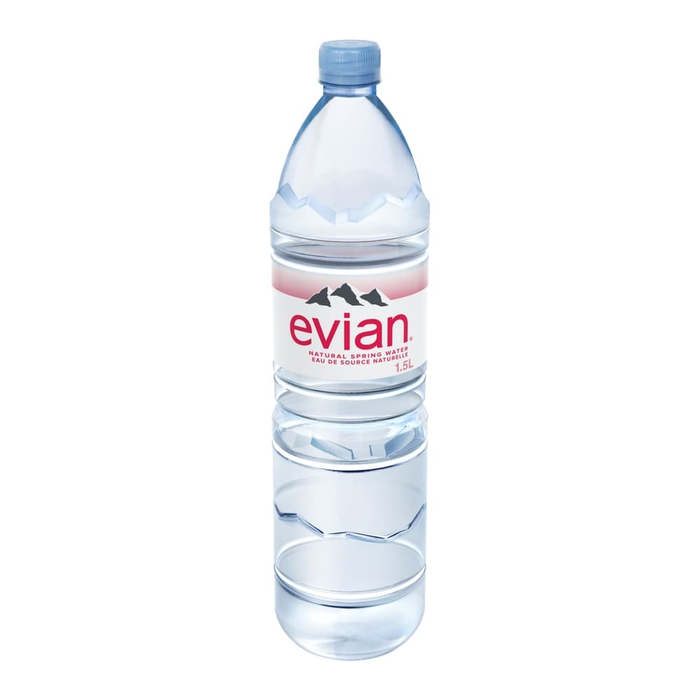Evian Natural Spring Water, 1.5-L