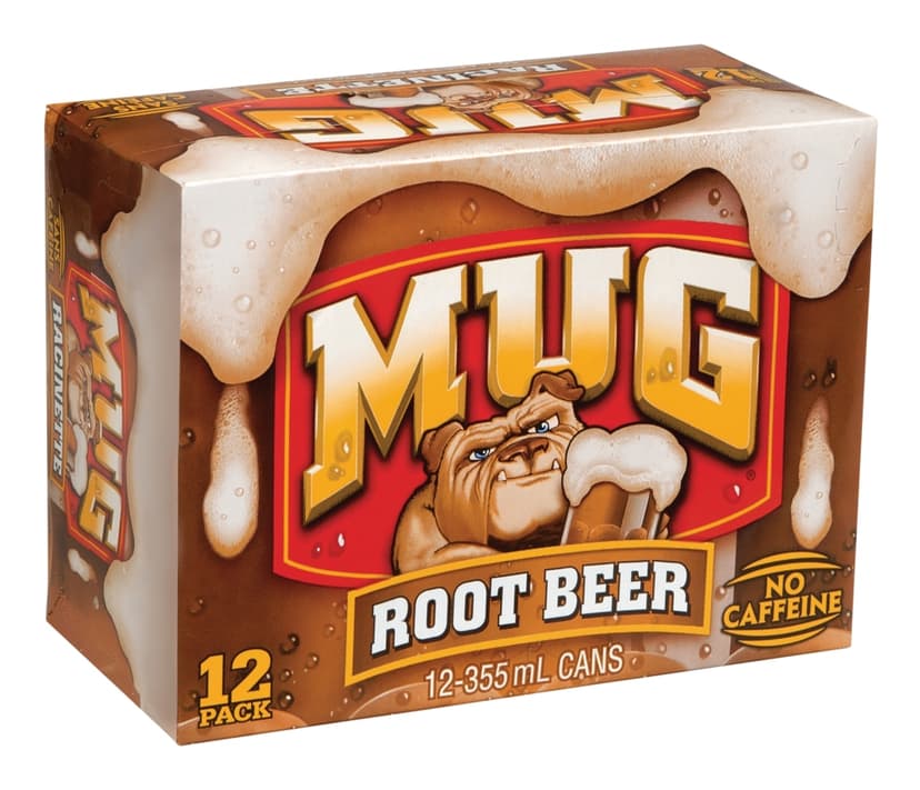 Mug Root Beer, 12 x 355-ml