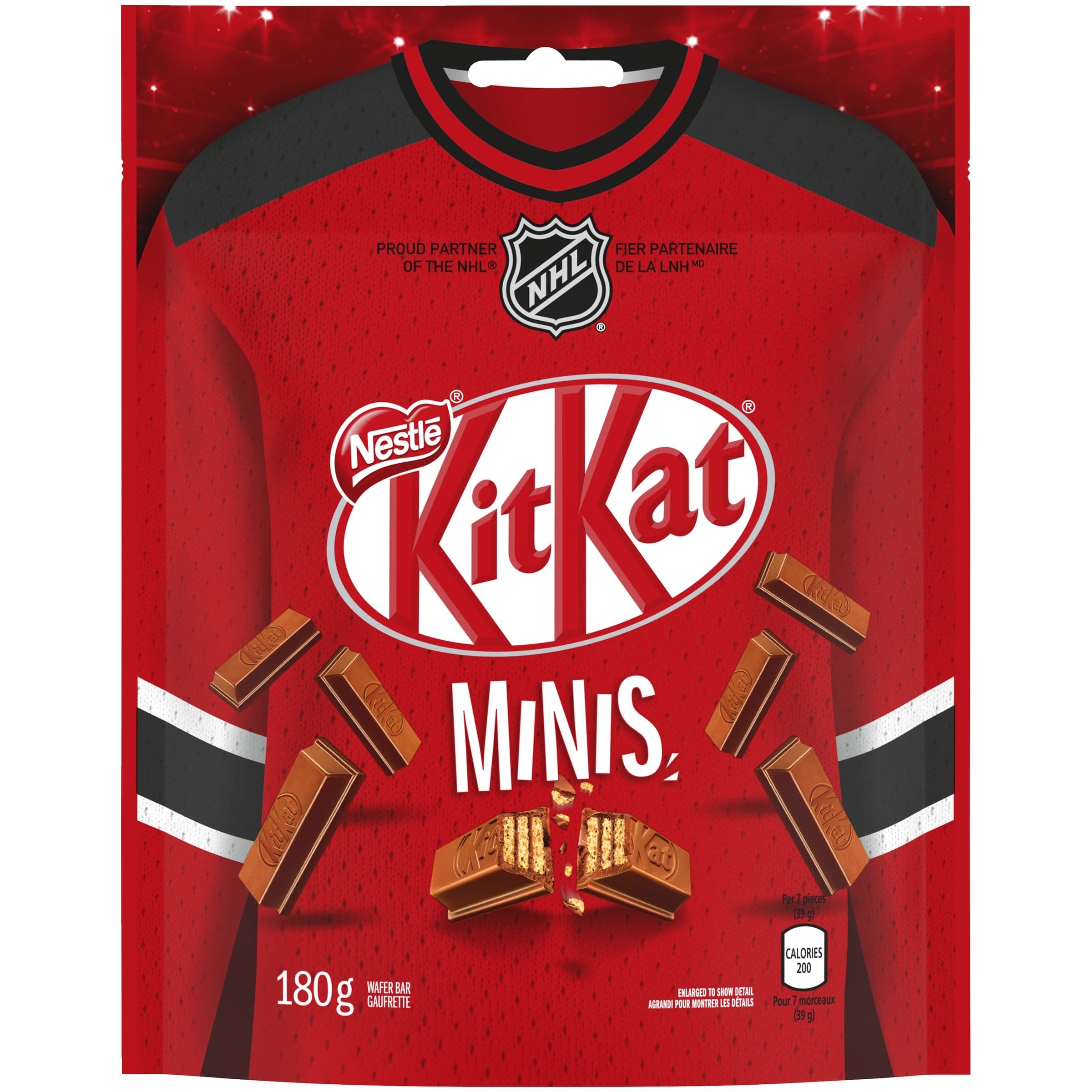 Nestle Kit Kat Bites Milk Chocolate Wafer Minis, 180-g