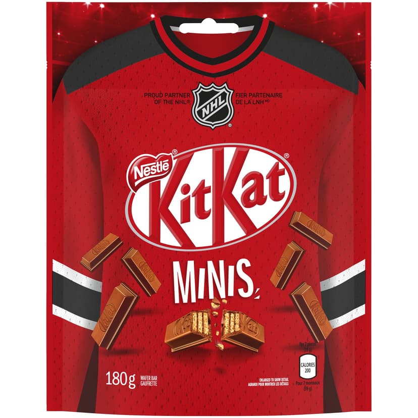 Nestle Kit Kat Bites Milk Chocolate Wafer Minis, 180-g