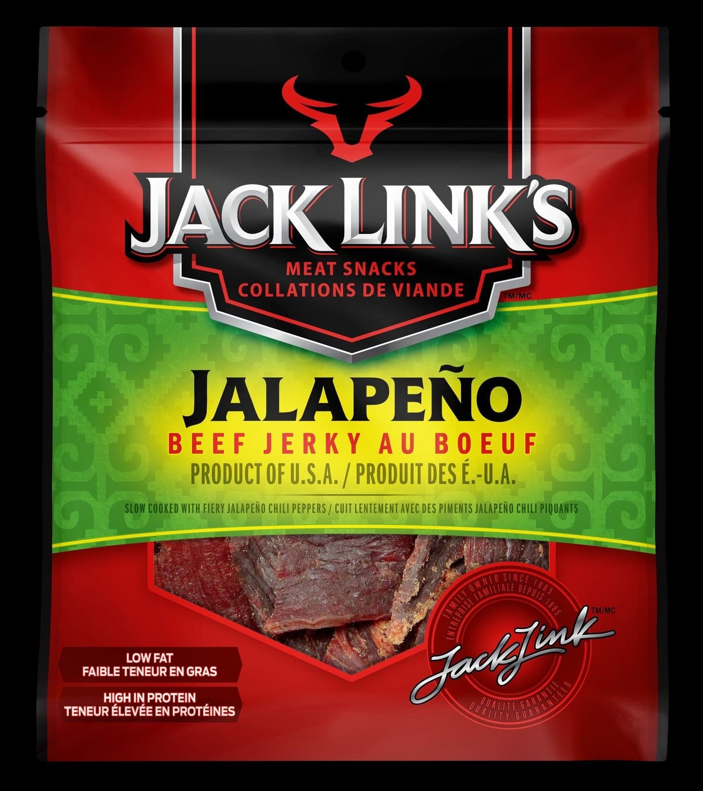 Jack Link's Jalapeno Beef Jerky, 80-g